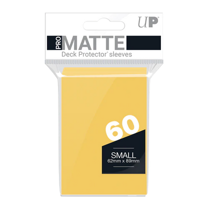 Ultra Pro Matte Sleeves - (60 count - 62x89mm) - Various Colors