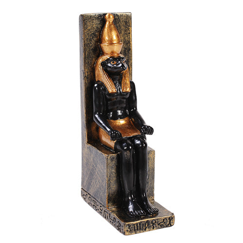 Egyptian Figurine, Horus sitting