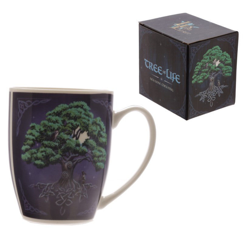 Mug  Tree of Life Bone china