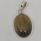 Pendant, Sterling Silver with Tiger's Eye