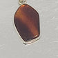 Pendant, Sterling Silver and Baltic Amber