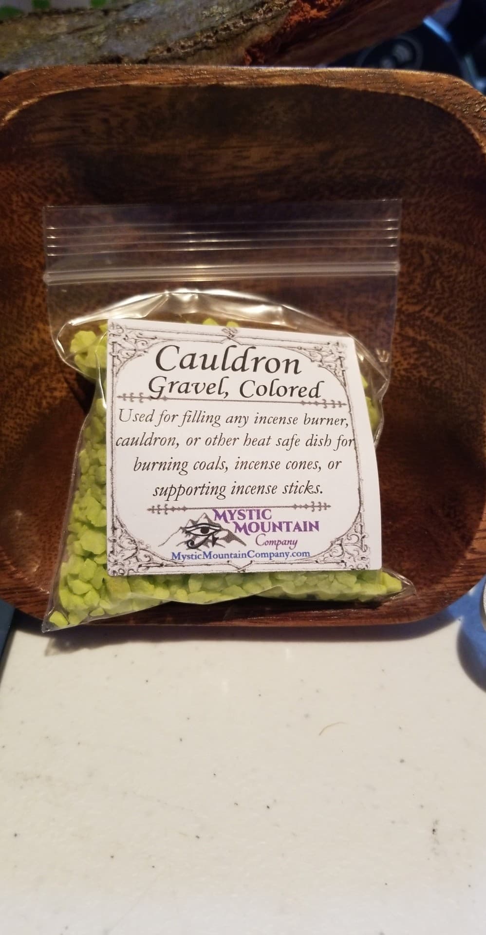 Cauldron Gravel, Colored