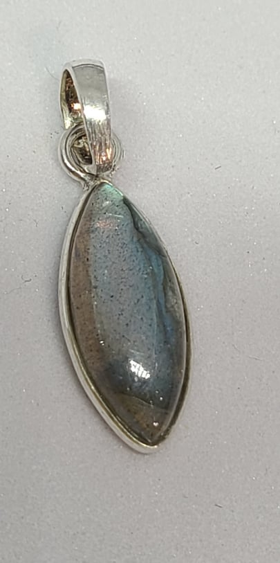 Pendant, Sterling Silver and Labradorite