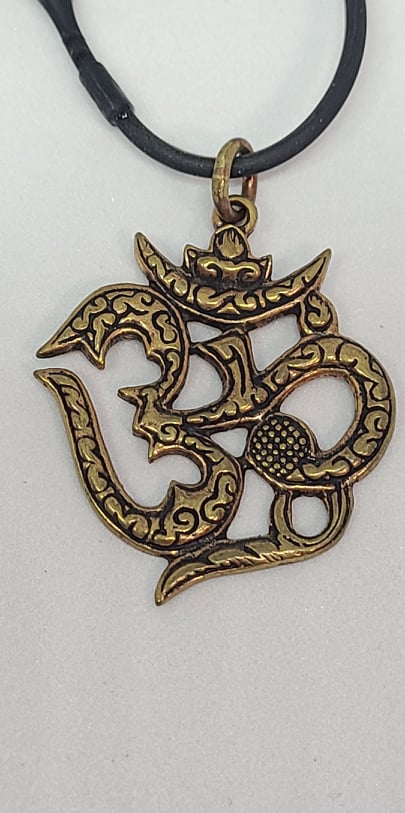 Pendant, Bronze, OM