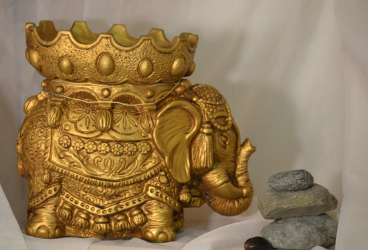 Animal Figurine, Elephant Golden