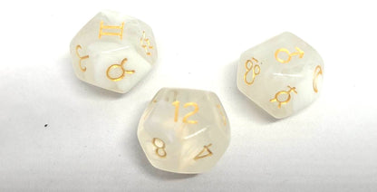 Dice Set - Astrology Dice set of 3