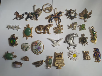 Vintage Pins & Jewelry