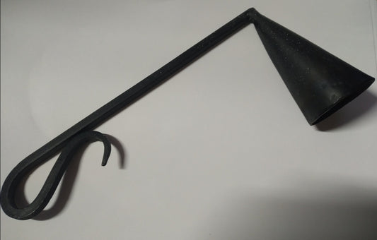 Candle Snuffer -  Wrought Iron 8"