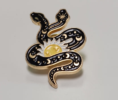 Enameled Pins - Snakes