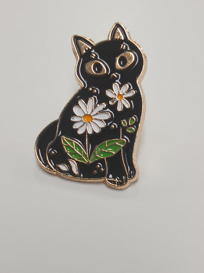 Enameled Pins - Collection of Black Cats