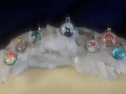 Pendant, Picture Cabochon