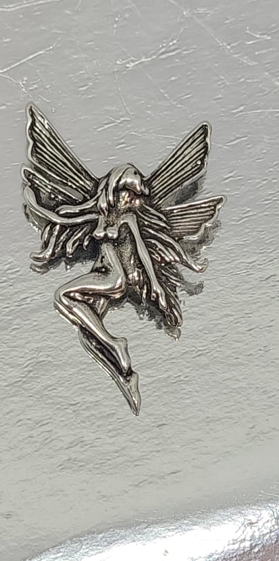 Sterling silver pendant, Fairy