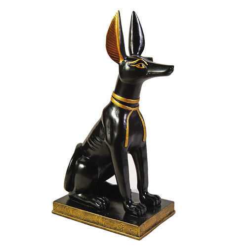Egyptian Figurine, Anubis Jackal 6"
