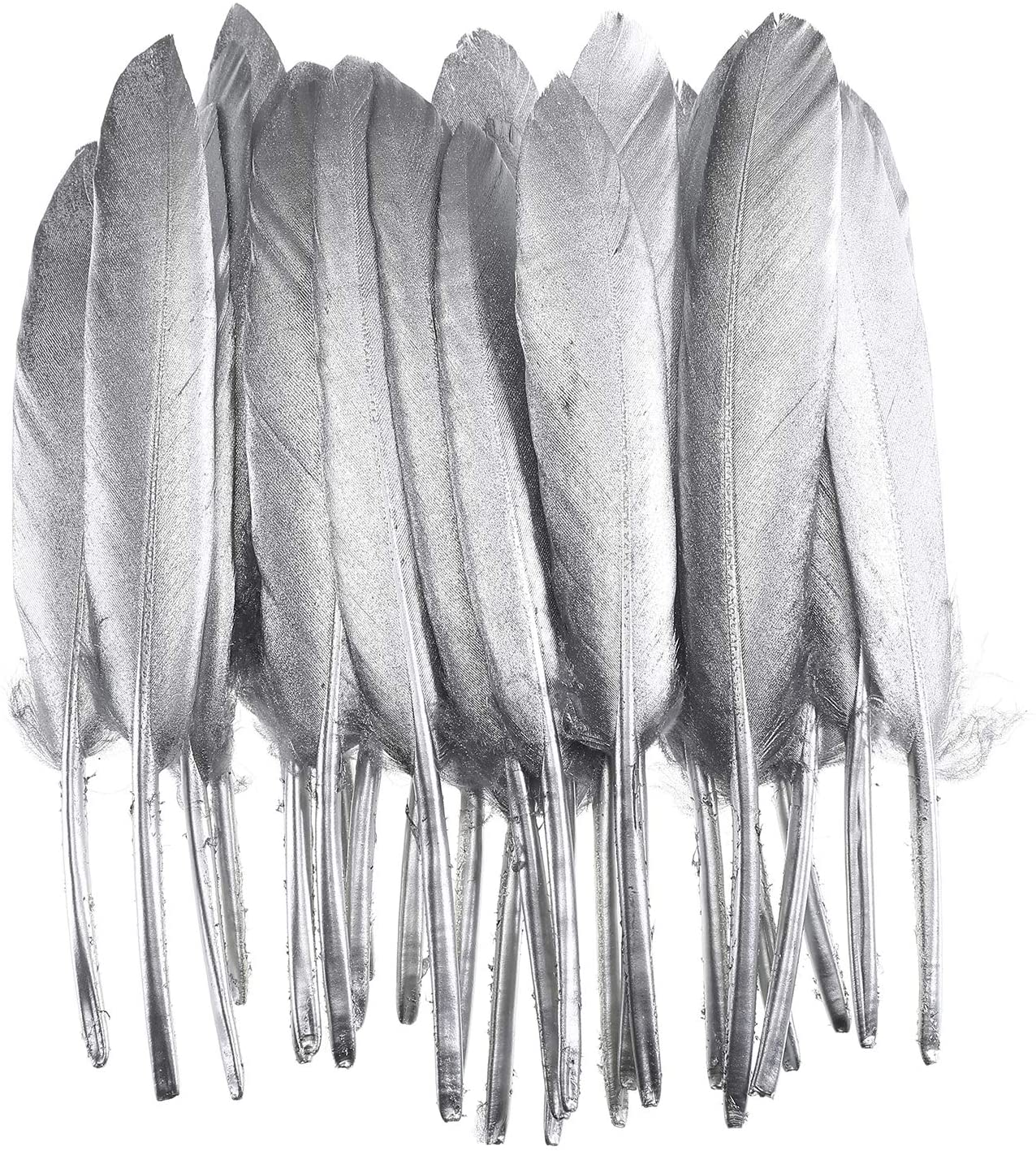 Smudge Feather, Metallic Silver (Goddess)