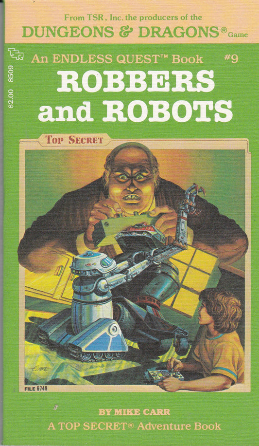 Robbers and Robots (Endless Quest, No 9)