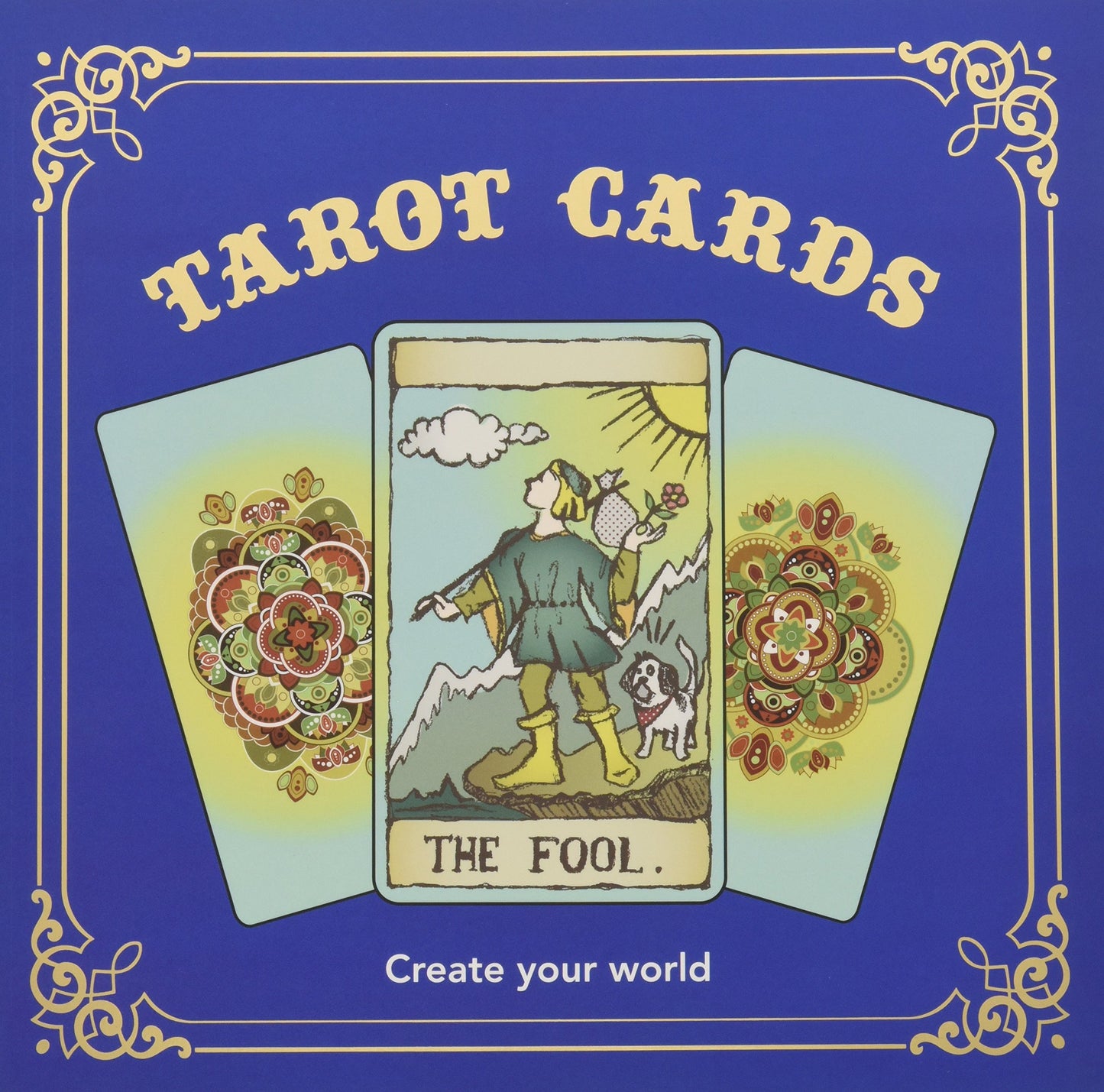 Zen Coloring Book, Tarot Cards: Create Your World