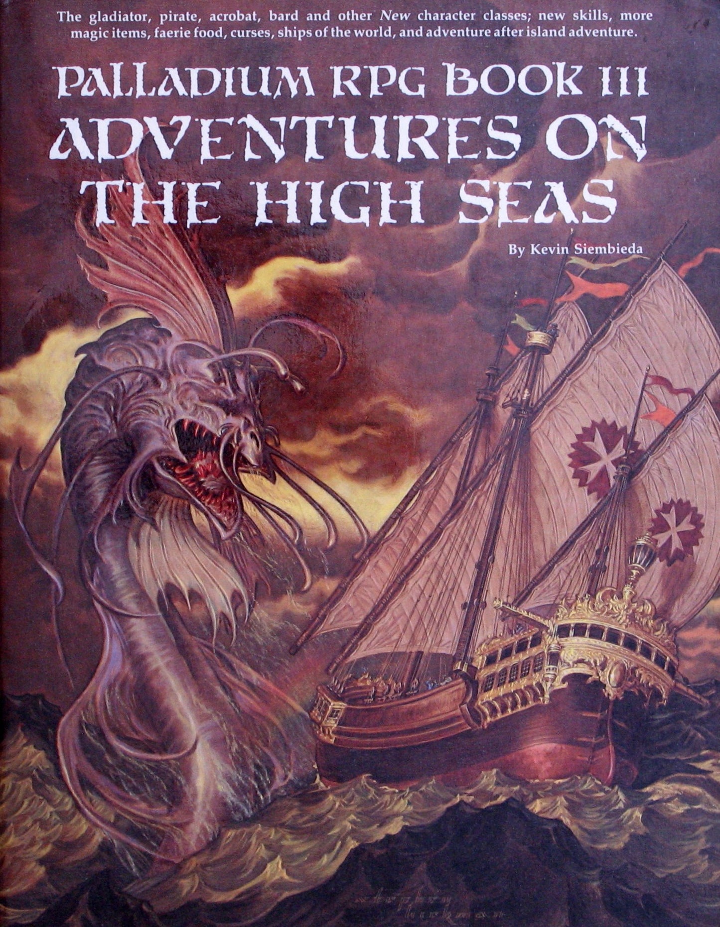 Adventures on the High Seas (Palladium Fantasy Role Playing Game, Book III)