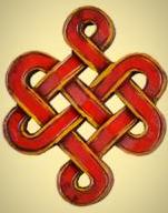 Wooden endless knot