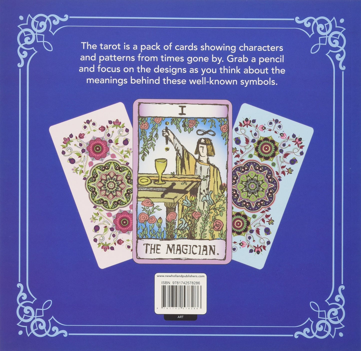 Zen Coloring Book, Tarot Cards: Create Your World