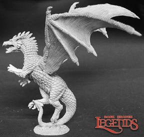 Reaper Miniatures Dark Heaven Legends -AMBER DRAGON