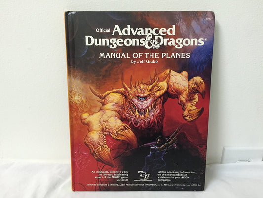 Advanced Dungeons & Dragons: Manual Of The Planes
