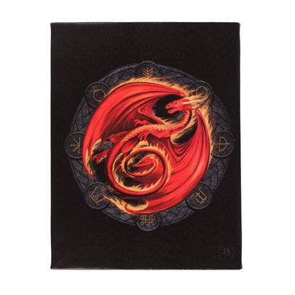 Frame Art - Seasons Dragon Canvas 7.5" X 0.5" X 9.8"