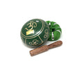 Singing Bowl OM (Green) 5 inch