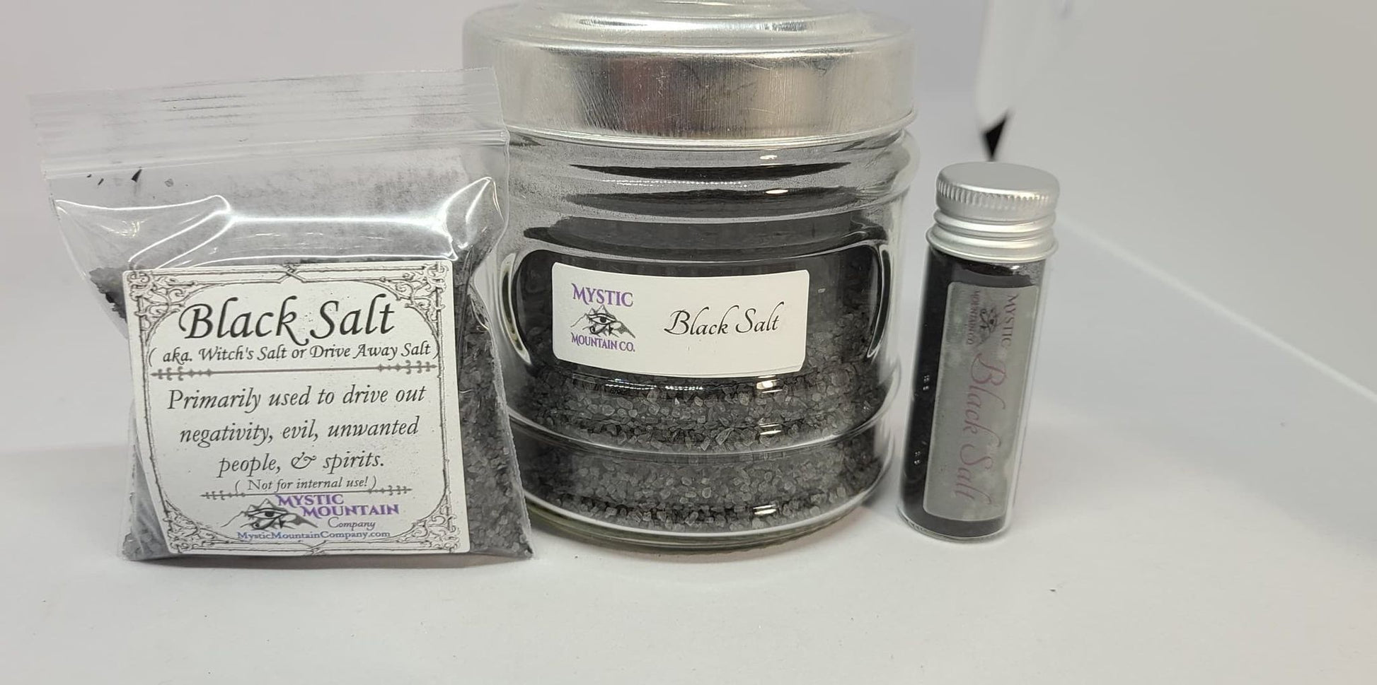 Witches Bells Protection Rule of Three With Black Salt and