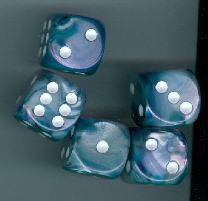 Chessex Dice  - 16mm D6 dice Blocks (12 dice)