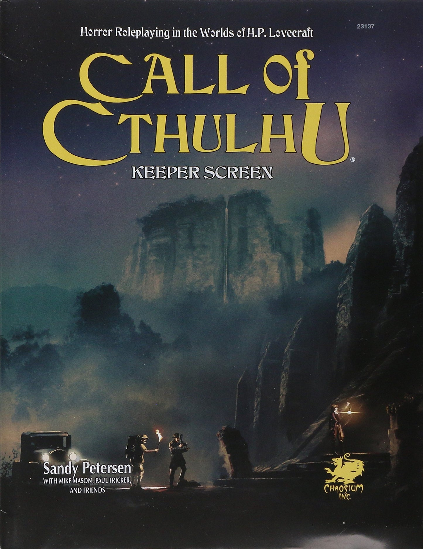 Call of Cthulhu Keeper Screen pack