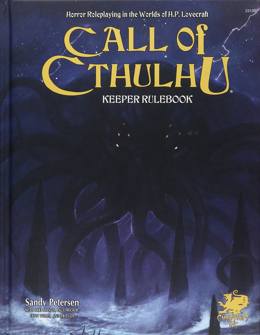 Call of Cthulhu Rpg Keeper Rulebook: Horror Roleplaying in the Worlds of Hp Lovecraft