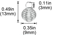 Gemstone Nugget Cages