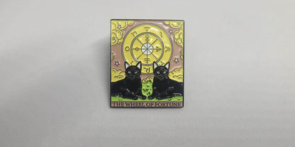 Enameled Pins - Tarot Cats