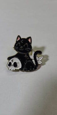 Enameled Pins - Collection of Black Cats