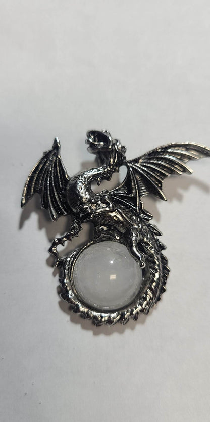 Necklace, Dragon on a Gemstone