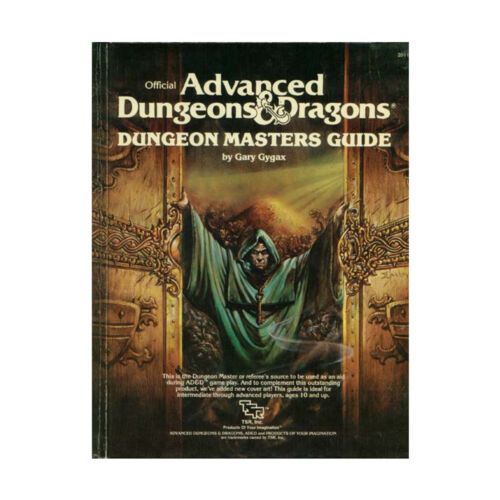 TSR AD&D 1st Ed Dungeon Master's Guide (2nd Ed, 1st)