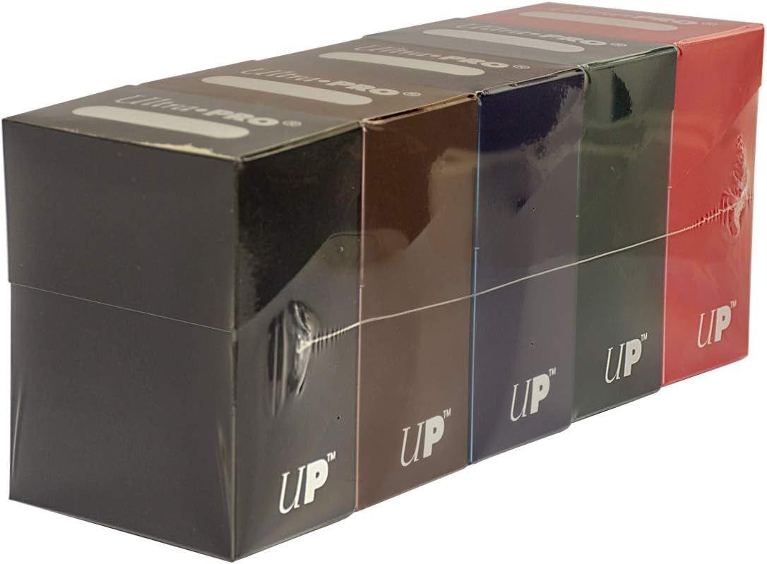 Ultra Pro Solid Color Deck Box - Various (80 plus)