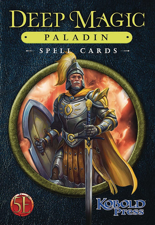 Kobold Press 5e Deep Magic Spell Cards: Paladin