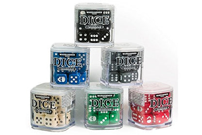 Warhammer 40k Solid Colored Dice Cubes 12mm