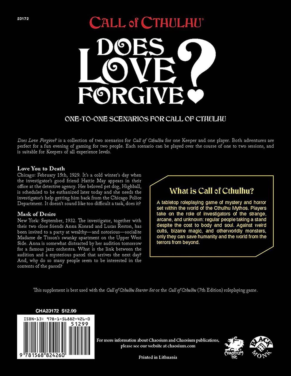 Does Love Forgive?