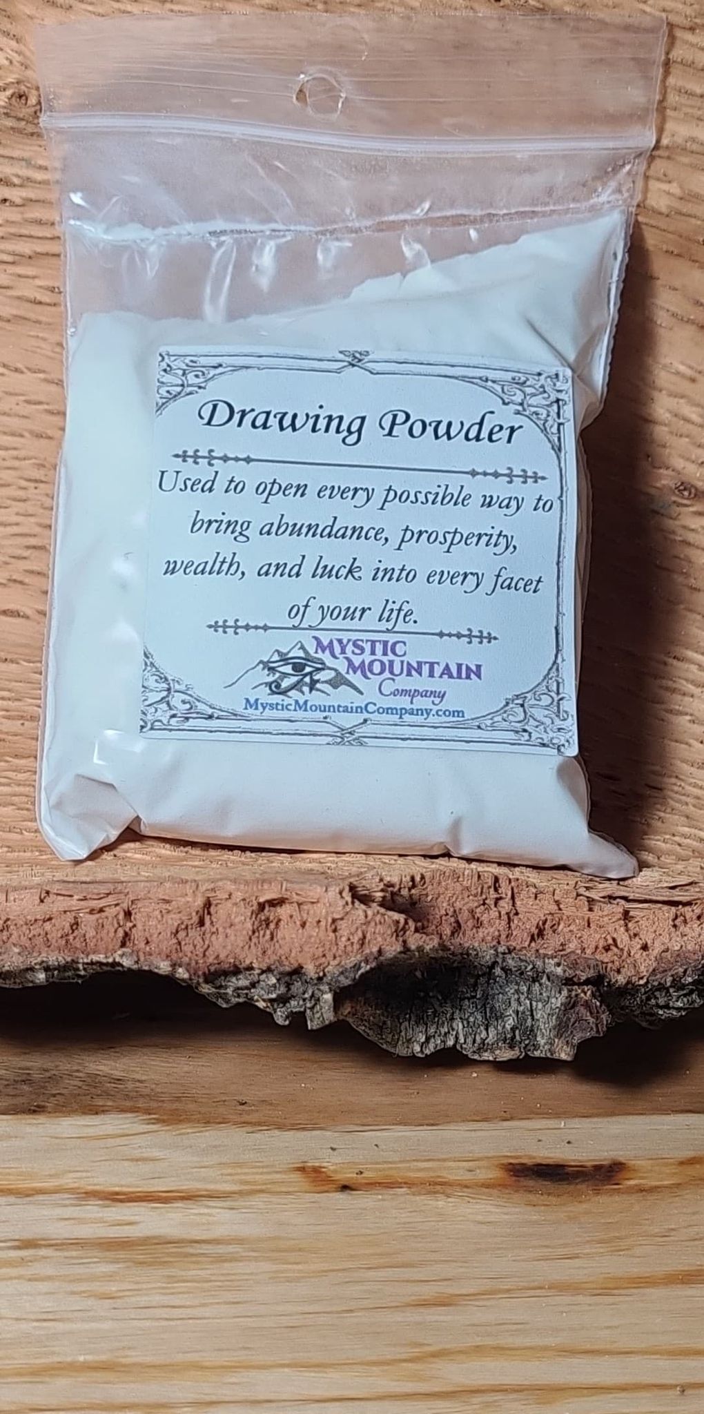 Conjure Powder - Drawing - 2.2 oz Bag - Draw luck, wealth, and prosperity to your life