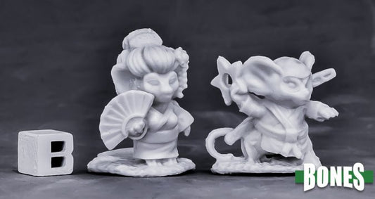 Reaper Miniatures Bones - EASTERN MOUSLINGS (2)