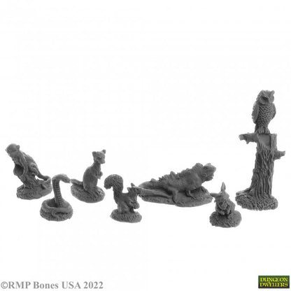 Reaper Miniatures Bones USA: Dungeon Dwellers - FAMILIARS 2