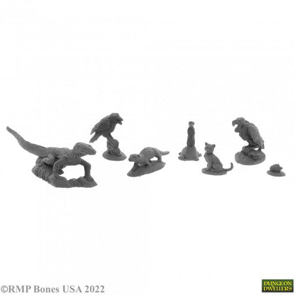 Reaper Miniatures Bones USA: Dungeon Dwellers - FAMILIARS 3