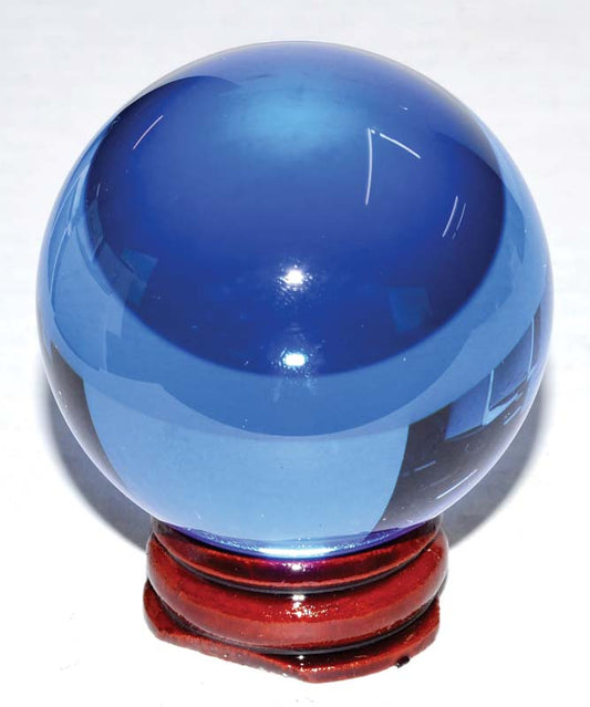 Gazing Ball, Sapphire Blue 50mm