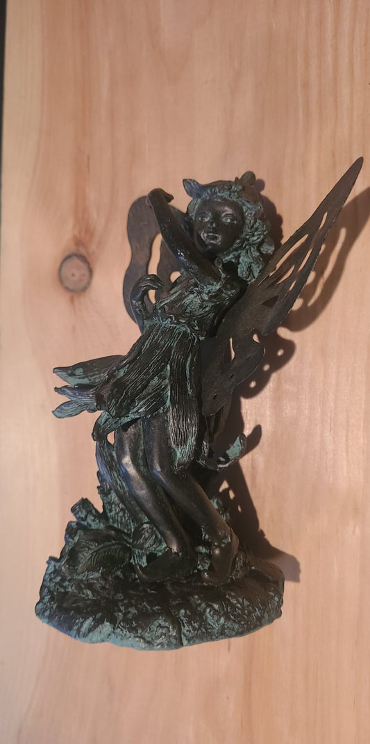 Fairy Statue, Bronze Arms raised