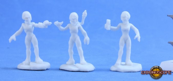 Reaper Chronoscope Bones - GRAY ALIEN SCIENTIST SPRUE 80045