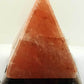 Salt Lamp, Pink Himalayan Salt Pyramid 7.5"H 5"W