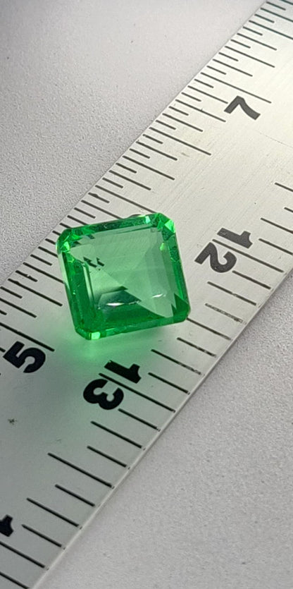 Faceted Gemstones, Green sapphire, Jewelry grade