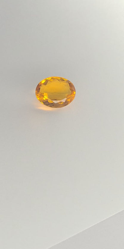 Faceted Gemstones, Orange Topaz, Jewelry grade